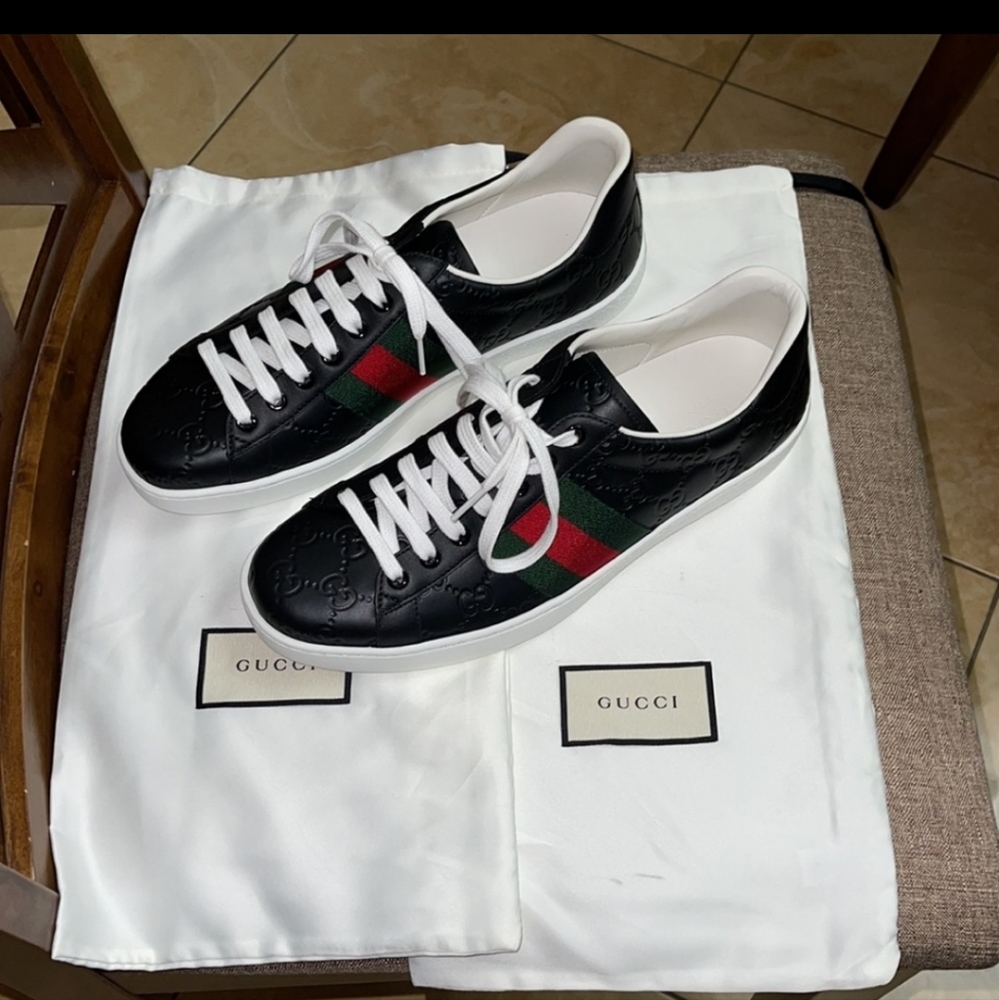 Authentic gucci sneakers men